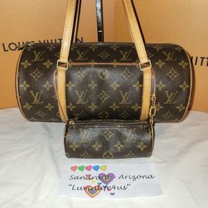 ❤ Louis Vuitton Papillon 30 with Mini Set Monogram